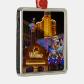Venezianische Las Vegas Dekorative Abend Leuchten Silbernes Ornament (Rechts)