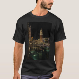 Venezianische Las Vegas in der Nacht T-Shirt