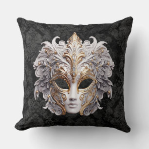 venezianische Maske des Karnevals Kissen