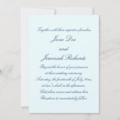 Venezianische Maske Einladung (Rückseite)