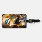 Venezianische Maske Gepäckanhänger (Vorderseite horizontal)