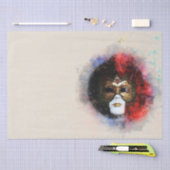 venezianische Maske. Italien Seidenpapier (Handwerk)