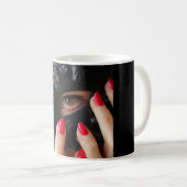 Venezianische Maske Kaffeetasse (VorderseiteRechts)