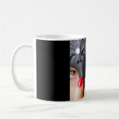 Venezianische Maske Kaffeetasse (Links)