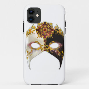 Venezianische Maske: Karminroter Juwel iPhone 5 Case-Mate iPhone Hülle