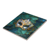 Venezianische Maske Keramik Tile Fliese (Seite)