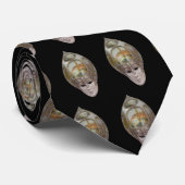 Venezianische Maske Krawatte (Gerollt)