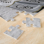 Venezianische Maske Puzzle (Seite)