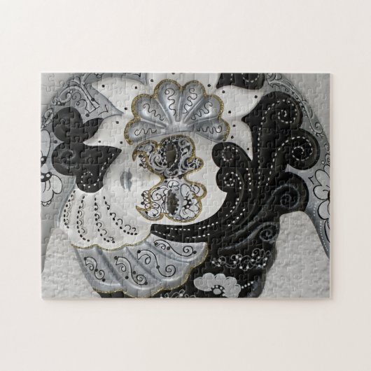 Venezianische Maske Puzzle (Horizontal)