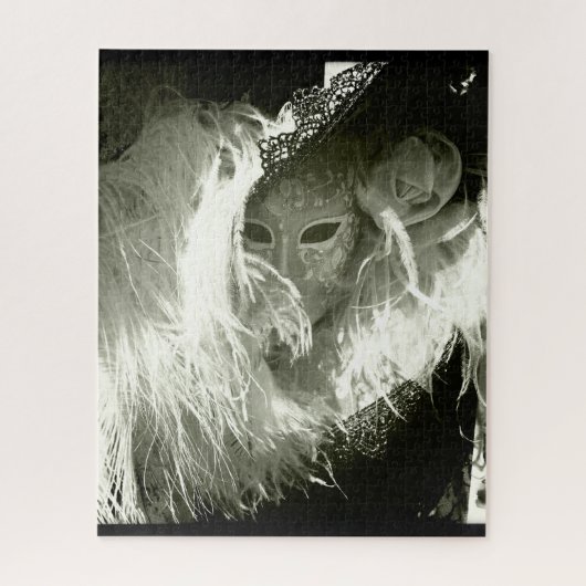 Venezianische Maske Puzzle (Vertikal)