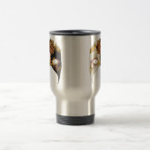 Venezianische Maske: Ruby Jewel Reisebecher (Mittel)