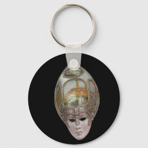 Venezianische Maske Schlüsselanhänger