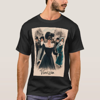 venezianische Maske T-Shirt