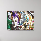 Venezianische Masken 1 Leinwand (Vorderseite)