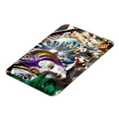 Venezianische Masken 1 Magnet (Linke Seite)