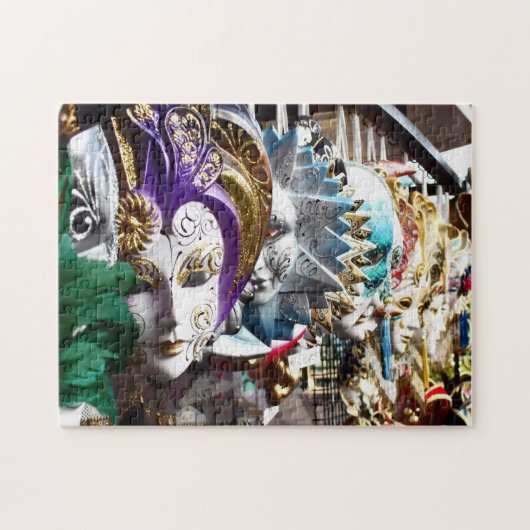 Venezianische Masken 1 Puzzle (Horizontal)