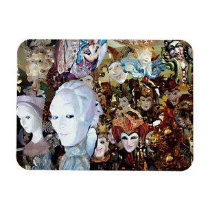 Venezianische Masken 2 Magnet