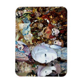 Venezianische Masken 2 Magnet (Vertikal)