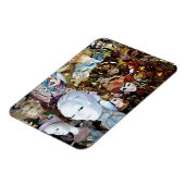 Venezianische Masken 2 Magnet (Linke Seite)