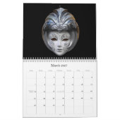 Venezianische Masken Kalender (Mär 2027)