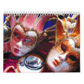 Venezianische Masken Kalender (Titelbild)