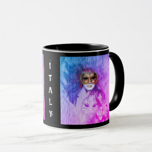 Venezianische Masken, Karneval, Vintage Kunst - It Tasse