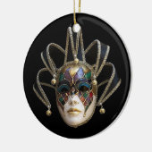 Venezianische Masken Keramikornament (Links)