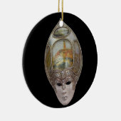 Venezianische Masken Keramikornament (Rechts)