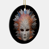 Venezianische Masken Keramikornament (Rechts)
