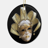 Venezianische Masken Keramikornament (Links)