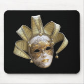 Venezianische Masken Mousepad (Vorne)