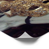 Venezianische Masken Poster (Ecke)