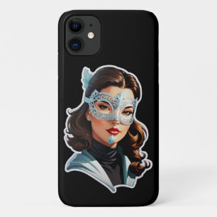 venezianische maskierte Dame Case-Mate iPhone Hülle