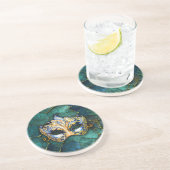 VENEZIANISCHE MASKSandstone Untersetzer (Seite)