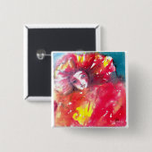 VENEZIANISCHE MASQUERADE-FÄLLE - MASKE IN ROT BUTTON (Vorne & Hinten)