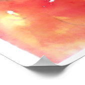 VENEZIANISCHE MASQUERADE-FÄLLE - MASKE IN ROT POSTER (Ecke)