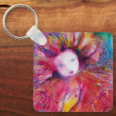 VENEZIANISCHE MASQUERADE, MASCHINE IN ROT SCHLÜSSELANHÄNGER (Vorderseite)