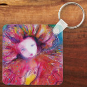 VENEZIANISCHE MASQUERADE, MASCHINE IN ROT SCHLÜSSELANHÄNGER (Rückseite)