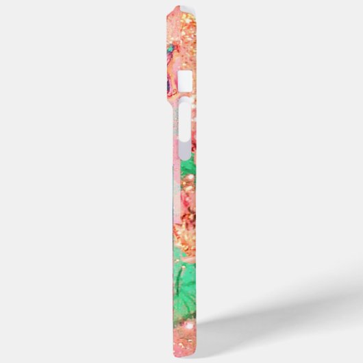 VENEZIANISCHE MASQUERADE - MASK IN ROT Case-Mate iPhone HÜLLE (Rückseite / Links)