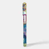 VENEZIANISCHE MASQUERADE/MASKE IN BLAU Case-Mate iPhone HÜLLE (Rückseite / Links)