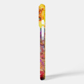 VENEZIANISCHE MASQUERADE - MASKE IN GELB Case-Mate iPhone HÜLLE (Rückseite / Links)