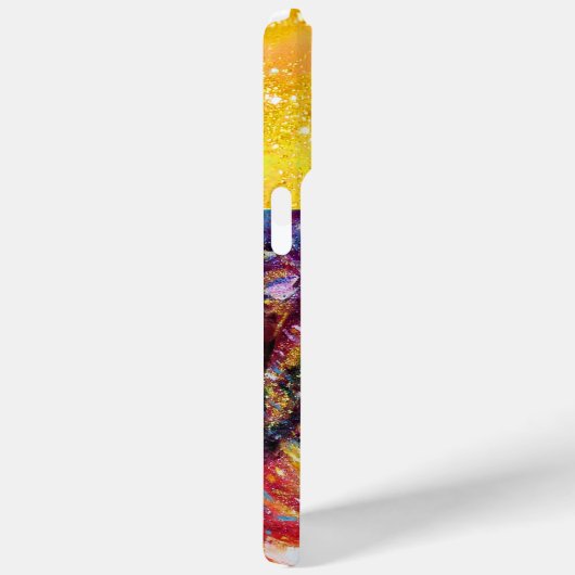 VENEZIANISCHE MASQUERADE - MASKE IN GELB Case-Mate iPhone HÜLLE (Rückseite / Rechts)