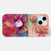 VENEZIANISCHE MASQUERADE - MASKE IN ROTEM MONOGRAM Case-Mate iPhone HÜLLE (Rückseite (Horizontal))