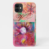 VENEZIANISCHE MASQUERADE - MASKE IN ROTEM MONOGRAM Case-Mate iPhone HÜLLE (Rückseite)