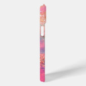 VENEZIANISCHE MASQUERADE - MASKE IN ROTEM MONOGRAM Case-Mate iPhone HÜLLE (Rückseite / Rechts)