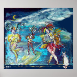 VENEZIANISCHE MASQUERADE / MUSIK IN DER NACHT POSTER