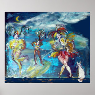 VENEZIANISCHE MASQUERADE / MUSIK IN DER NACHT POSTER