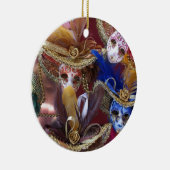 venezianische Miniaturmasken Keramikornament (Rechts)