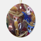 venezianische Miniaturmasken Keramikornament (Links)