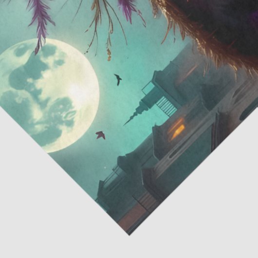 Venezianische Moonlit Hexe - Verzauberung der goti Seidenpapier (Ausschnitt)